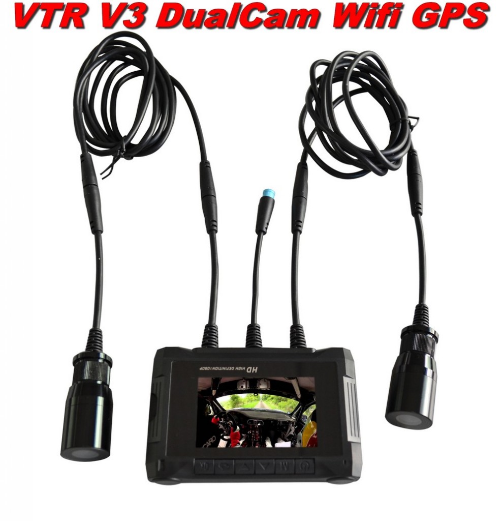 camera rallye VTR V3 DualCam