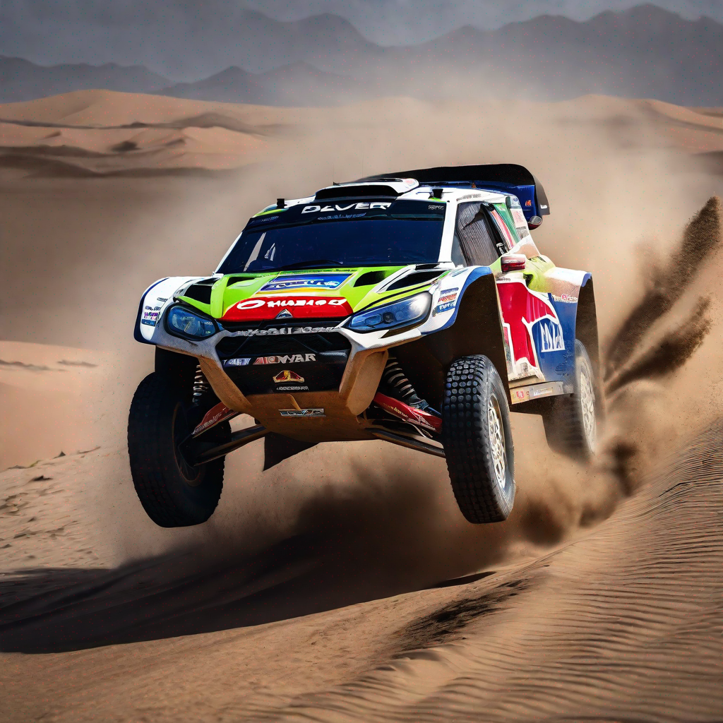 Pilote rallye Dakar